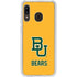 Baylor University BU Yellow Galaxy A20 Clear Case